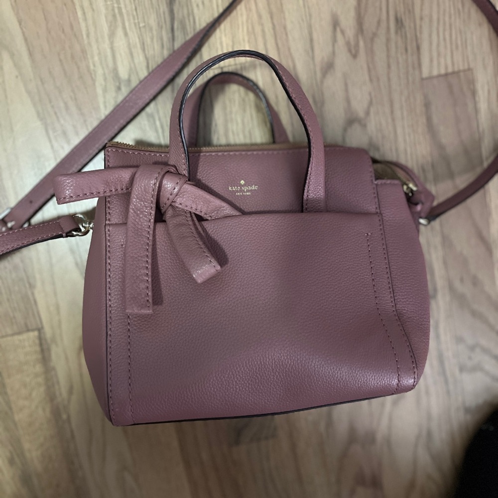 Kate Spade Mauve Leather Handbag